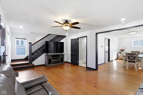Living room at 3915 N Capitol Avenue, Indianapolis, IN