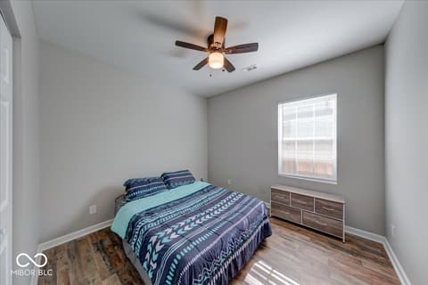 Bedroom at 1616 Quill Street, Indianapolis, IN