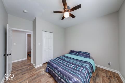Bedroom at 1616 Quill Street, Indianapolis, IN