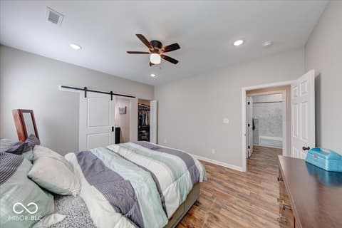 Bedroom at 1616 Quill Street, Indianapolis, IN