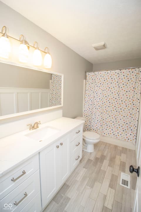 Bathroom at 10845 Independence Way, Carmel, IN