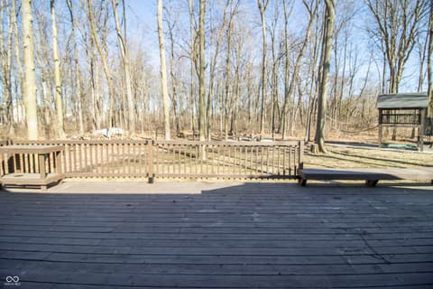 Backyard at 10845 Independence Way, Carmel, IN