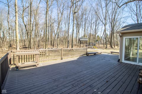 Backyard at 10845 Independence Way, Carmel, IN