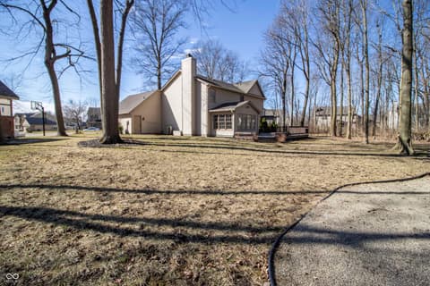 Backyard at 10845 Independence Way, Carmel, IN