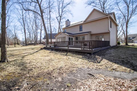 Backyard at 10845 Independence Way, Carmel, IN