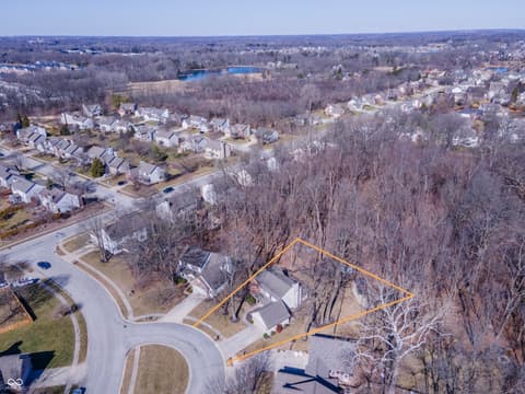 Aerial view at 10845 Independence Way, Carmel, IN