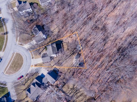 Aerial view at 10845 Independence Way, Carmel, IN