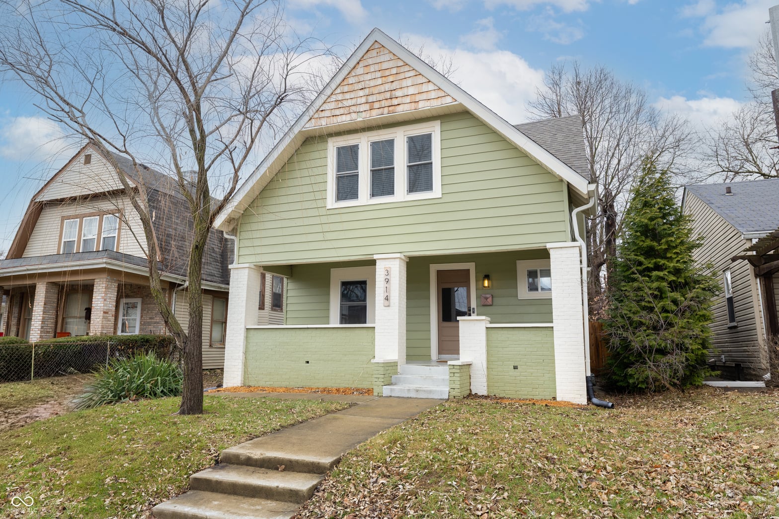 Front exterior at 3914 N Capitol Avenue, Indianapolis, IN