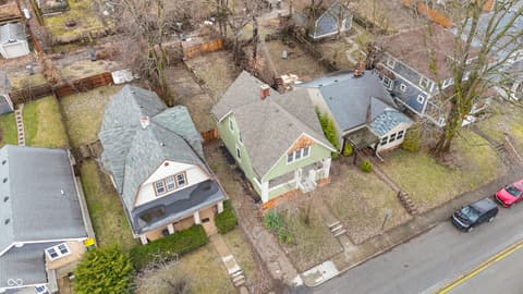 Aerial view at 3914 N Capitol Avenue, Indianapolis, IN