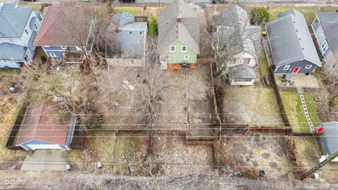 Aerial view at 3914 N Capitol Avenue, Indianapolis, IN