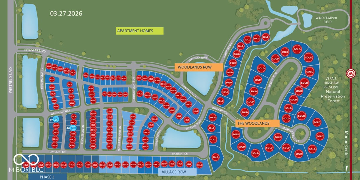 Large-scale apartment community with nature preserve integration.