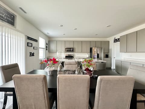 Dining room at 2698 Nampa Drive, Whitestown, IN