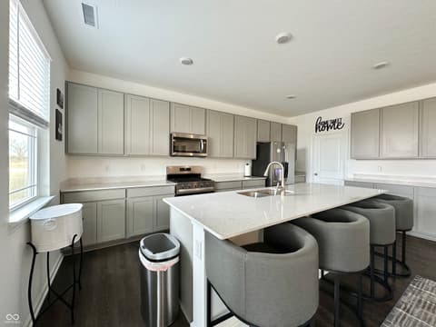 Kitchen at 2698 Nampa Drive, Whitestown, IN