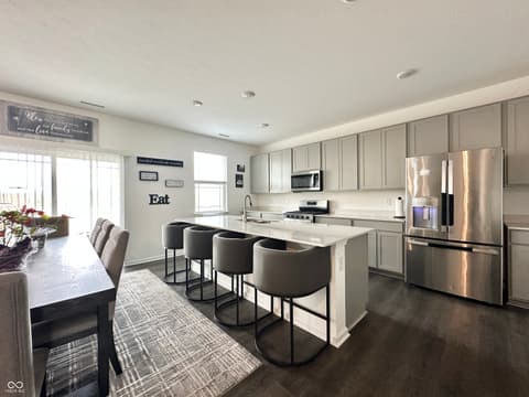 Kitchen at 2698 Nampa Drive, Whitestown, IN
