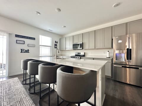 Kitchen at 2698 Nampa Drive, Whitestown, IN