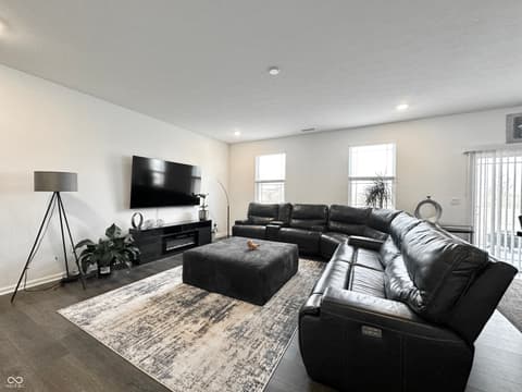 Living room at 2698 Nampa Drive, Whitestown, IN