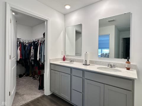 Bathroom at 2698 Nampa Drive, Whitestown, IN