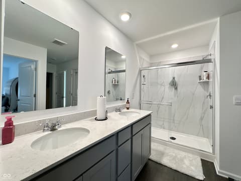 Bathroom at 2698 Nampa Drive, Whitestown, IN