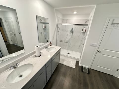 Bathroom at 2698 Nampa Drive, Whitestown, IN