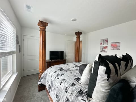 Bedroom at 2698 Nampa Drive, Whitestown, IN