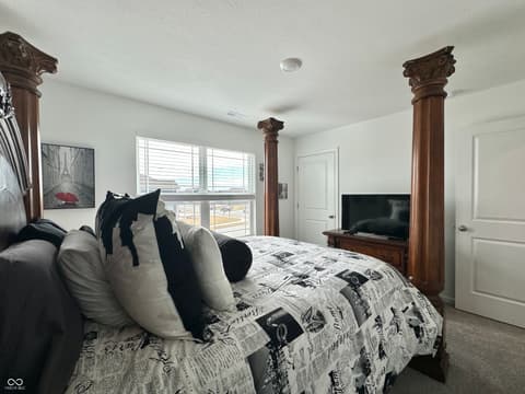 Bedroom at 2698 Nampa Drive, Whitestown, IN
