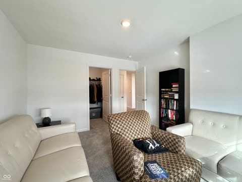 Living room at 2698 Nampa Drive, Whitestown, IN