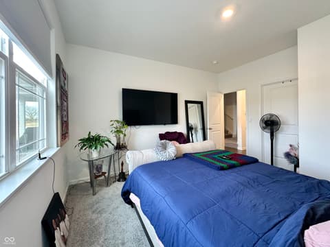 Bedroom at 2698 Nampa Drive, Whitestown, IN