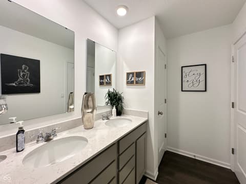Bathroom at 2698 Nampa Drive, Whitestown, IN