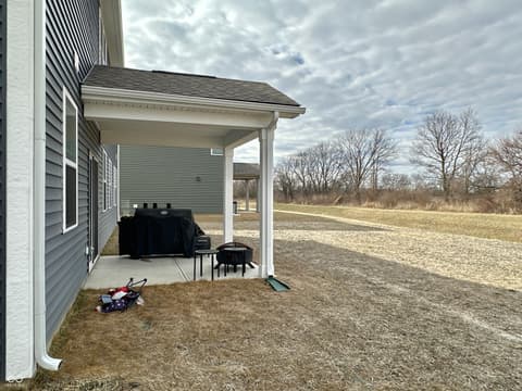 Yard at 2698 Nampa Drive, Whitestown, IN