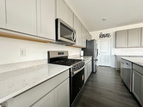 Kitchen at 2698 Nampa Drive, Whitestown, IN