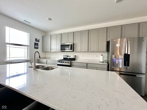 Kitchen at 2698 Nampa Drive, Whitestown, IN