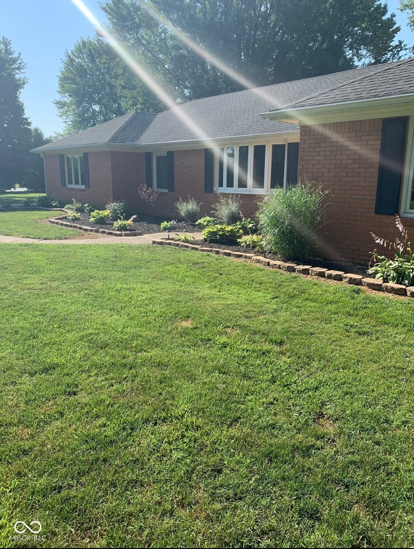 Front exterior at 318 Southview Drive, Liberty, IN