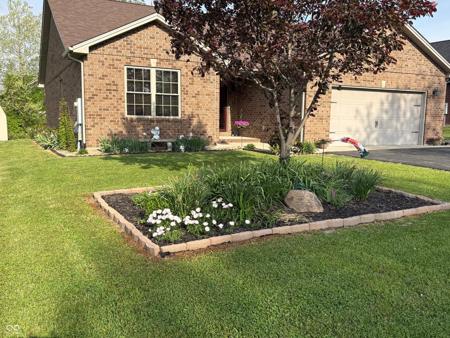 Front exterior at 201 S Westwood Drive, Westport, IN