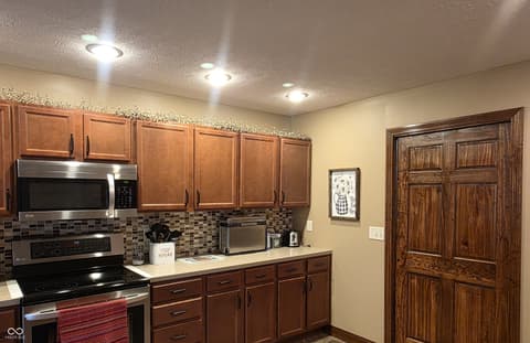 Kitchen at 201 S Westwood Drive, Westport, IN