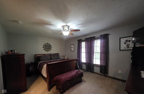 Primary bedroom at 201 S Westwood Drive, Westport, IN