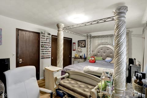 Bedroom at 5975 Lafayette Street, Clayton, IN