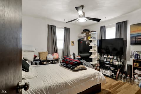 Bedroom at 5975 Lafayette Street, Clayton, IN