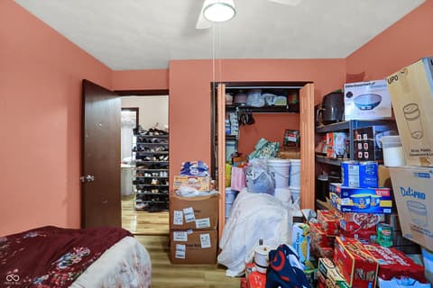 Bedroom at 5975 Lafayette Street, Clayton, IN