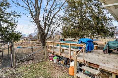 Yard at 5975 Lafayette Street, Clayton, IN