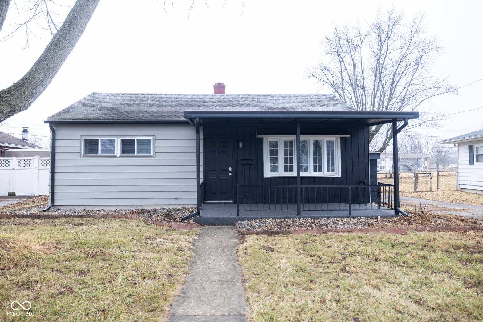 Front exterior at 216 Seminole Drive, Anderson, IN