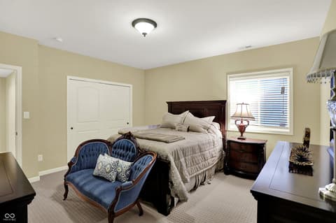 Primary bedroom at 10001 Copper Saddle Bend, Fishers, IN