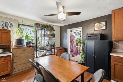 Dining room at 1731 S Arlington Avenue, Indianapolis, IN