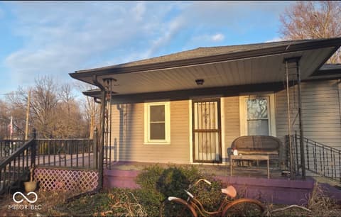 Backyard at 1731 S Arlington Avenue, Indianapolis, IN