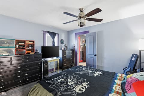 Living room at 1731 S Arlington Avenue, Indianapolis, IN