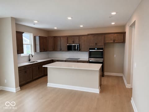 Kitchen at 1291 Stayview Road, Westfield, IN — Spacious kitchen with premium finishes and large island.