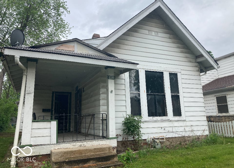 Front exterior at 1330 S Reisner Street, Indianapolis, IN