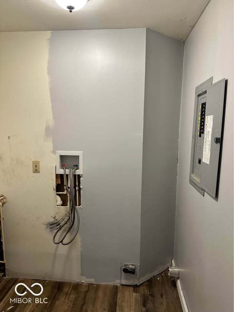 Laundry room at 8757 Routiers Court, Indianapolis, IN