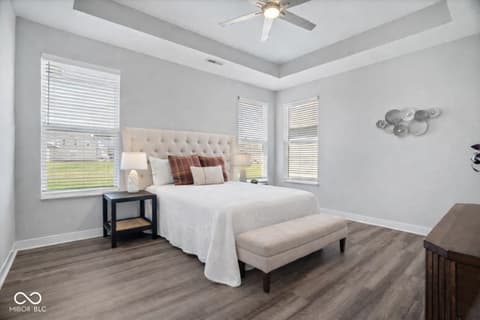 Bedroom at 6988 Covington Street, Lebanon, IN