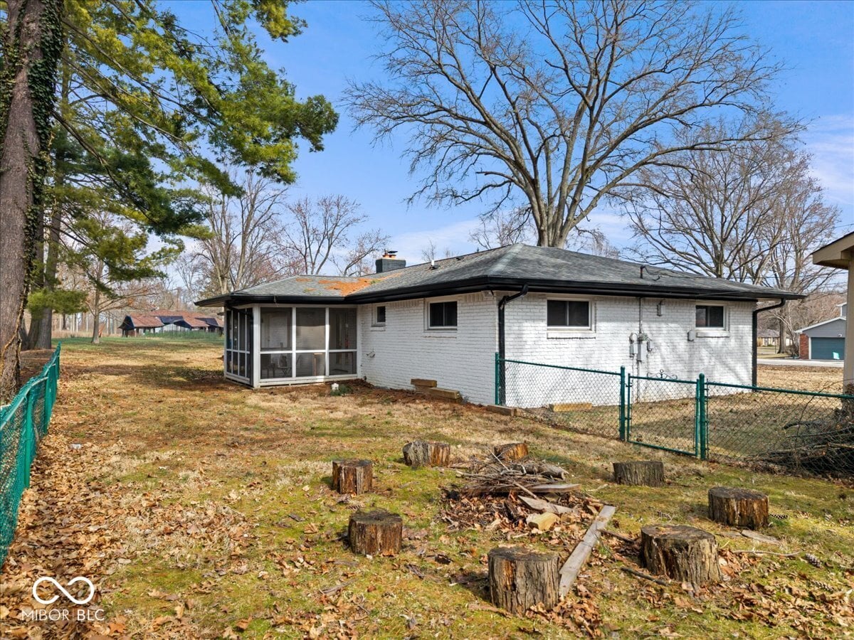 Back Of Structure