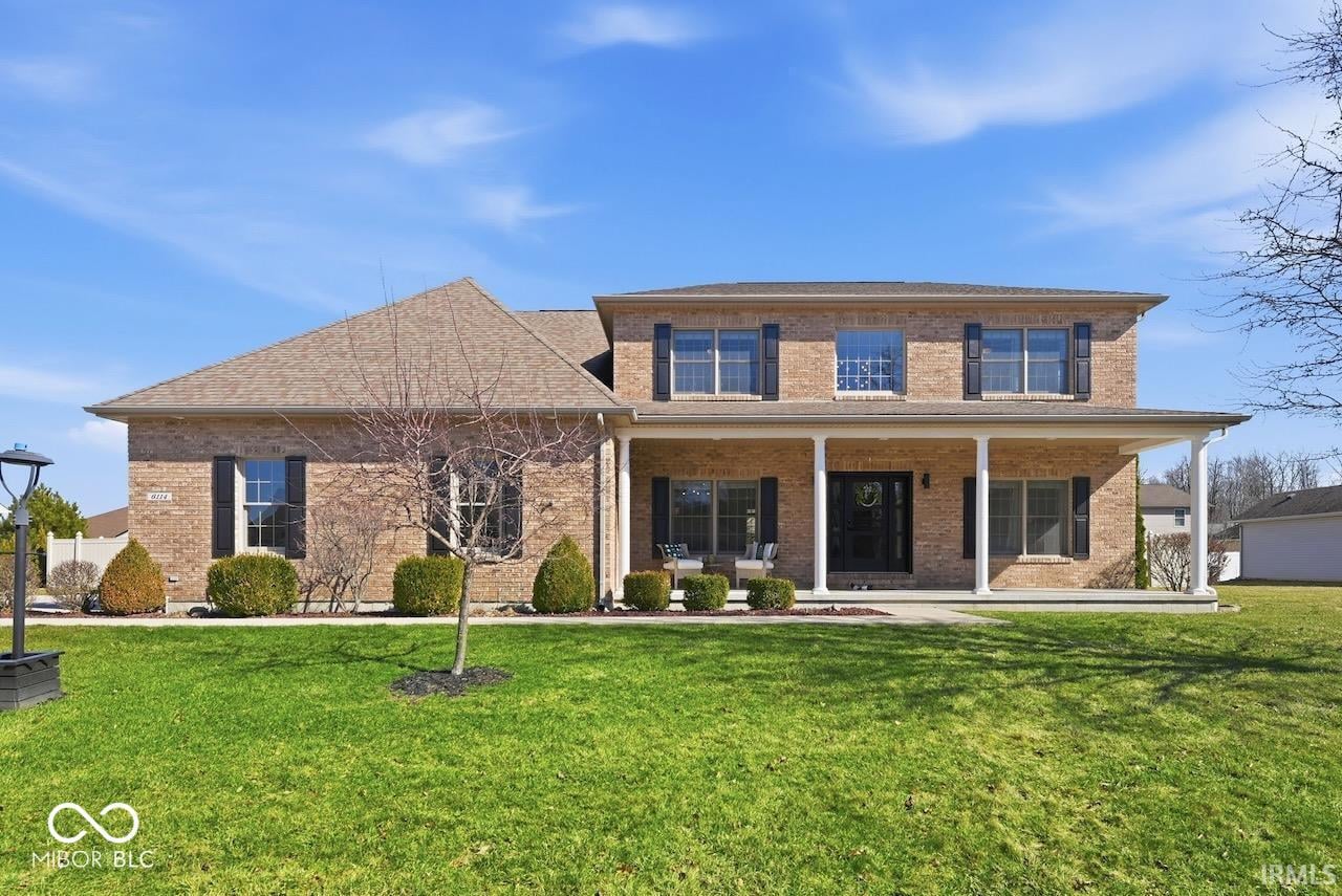 Front exterior at 6114 Wyndham Way, Muncie, IN